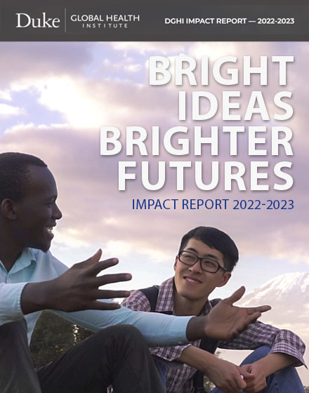 Duke Global Health Inst. Annual Report cover