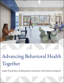 2023 Psychiatry Annual Report Cover