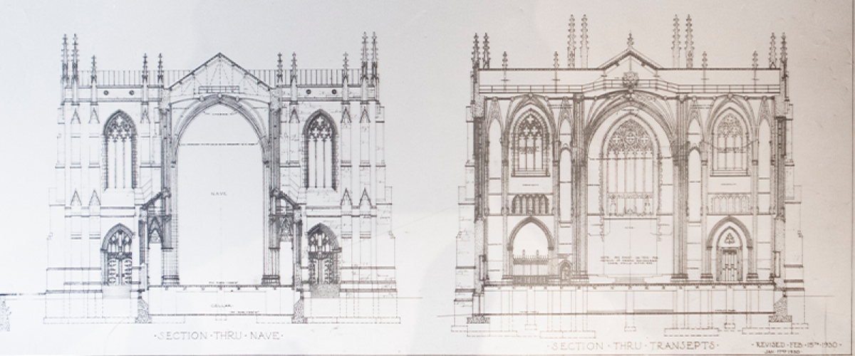 architectural renderings of Duke Chapel