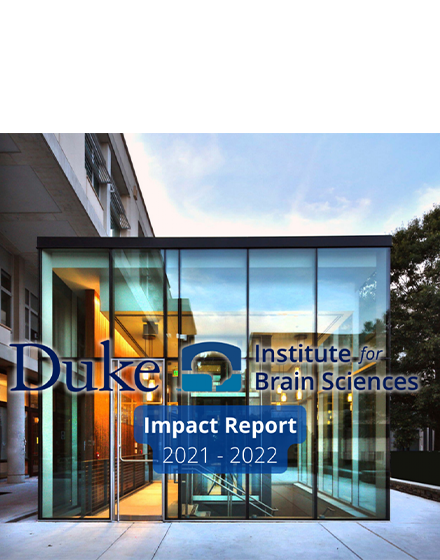Duke Institutes for Brain Sciences Impact report cover